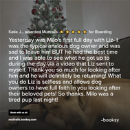Kate & Milo review